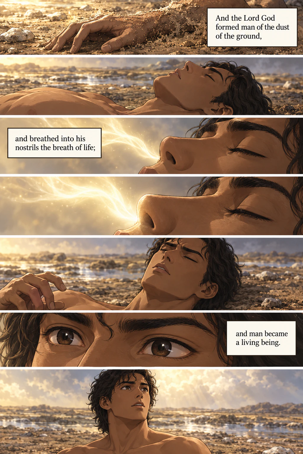 Genesis 2, illustrated section 3 of 10