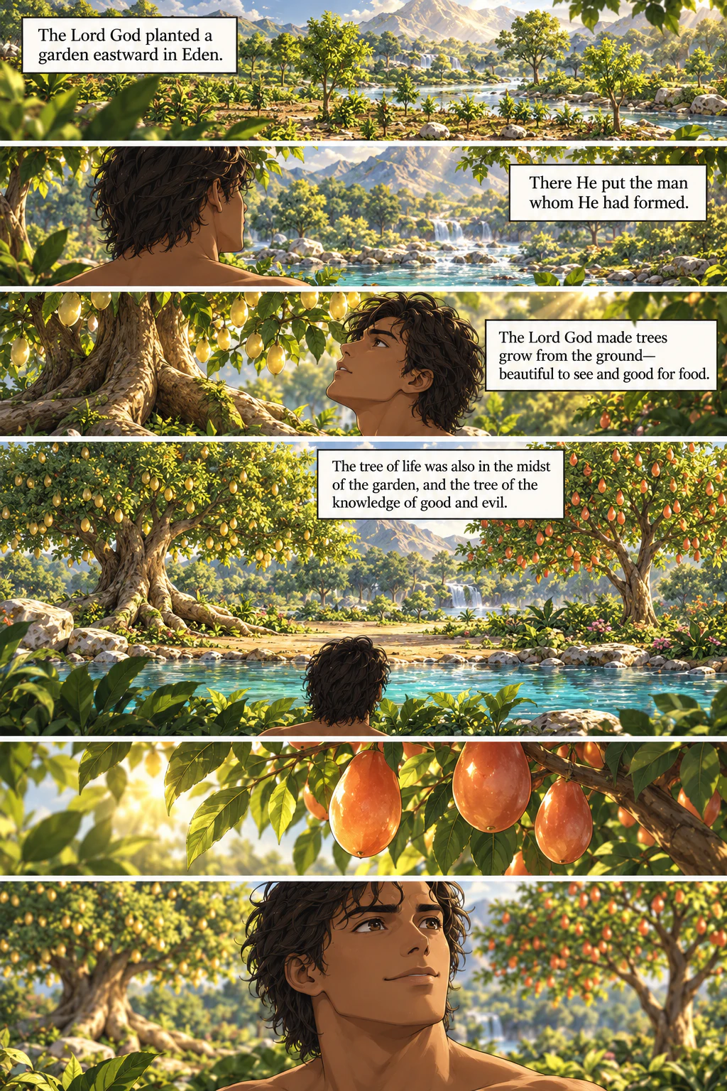 Genesis 2, illustrated section 4 of 10