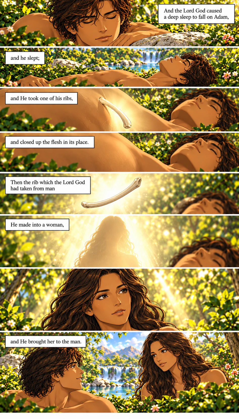 Genesis 2, illustrated section 9 of 10