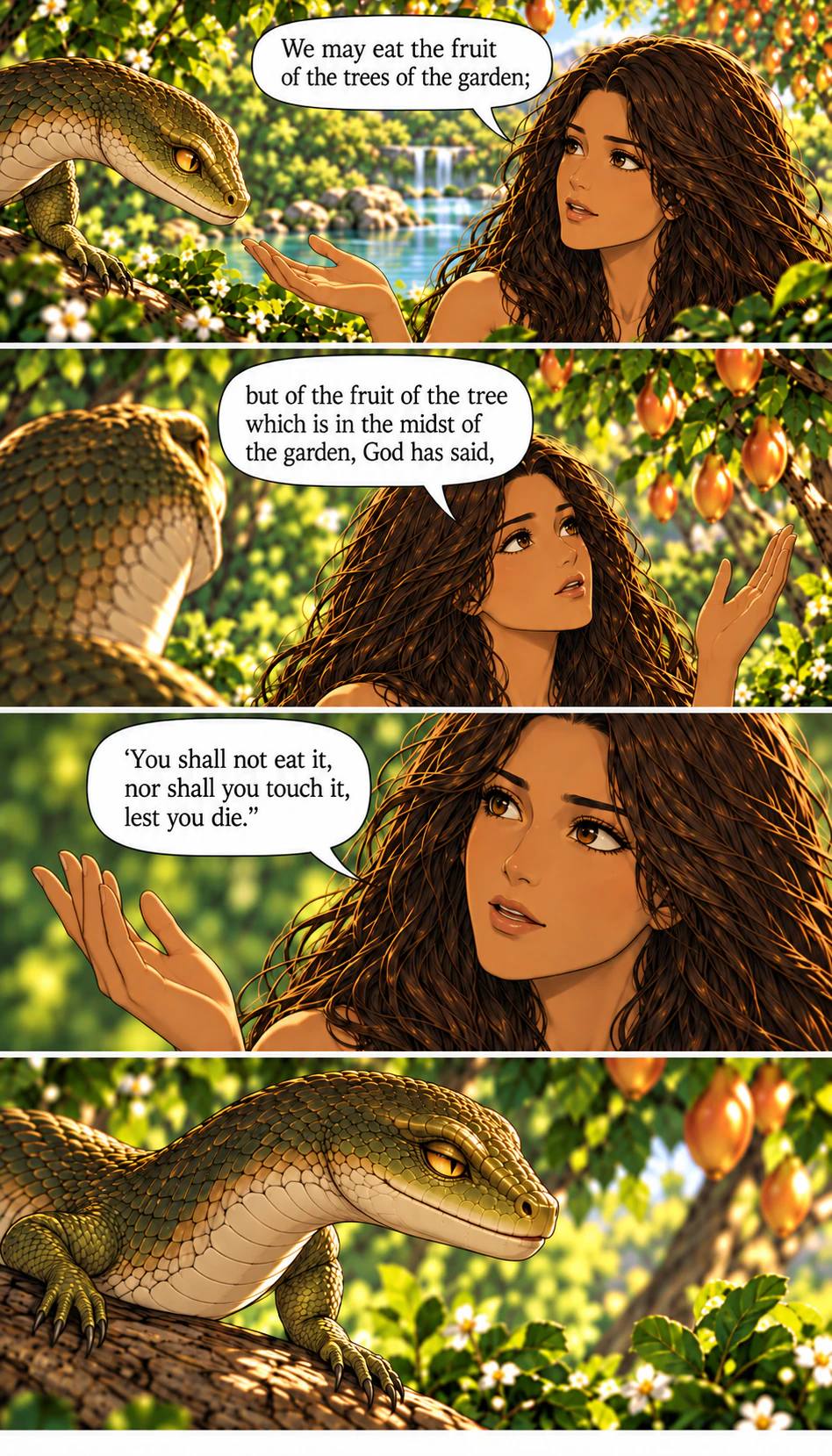 Genesis 3, illustrated section 2 of 17