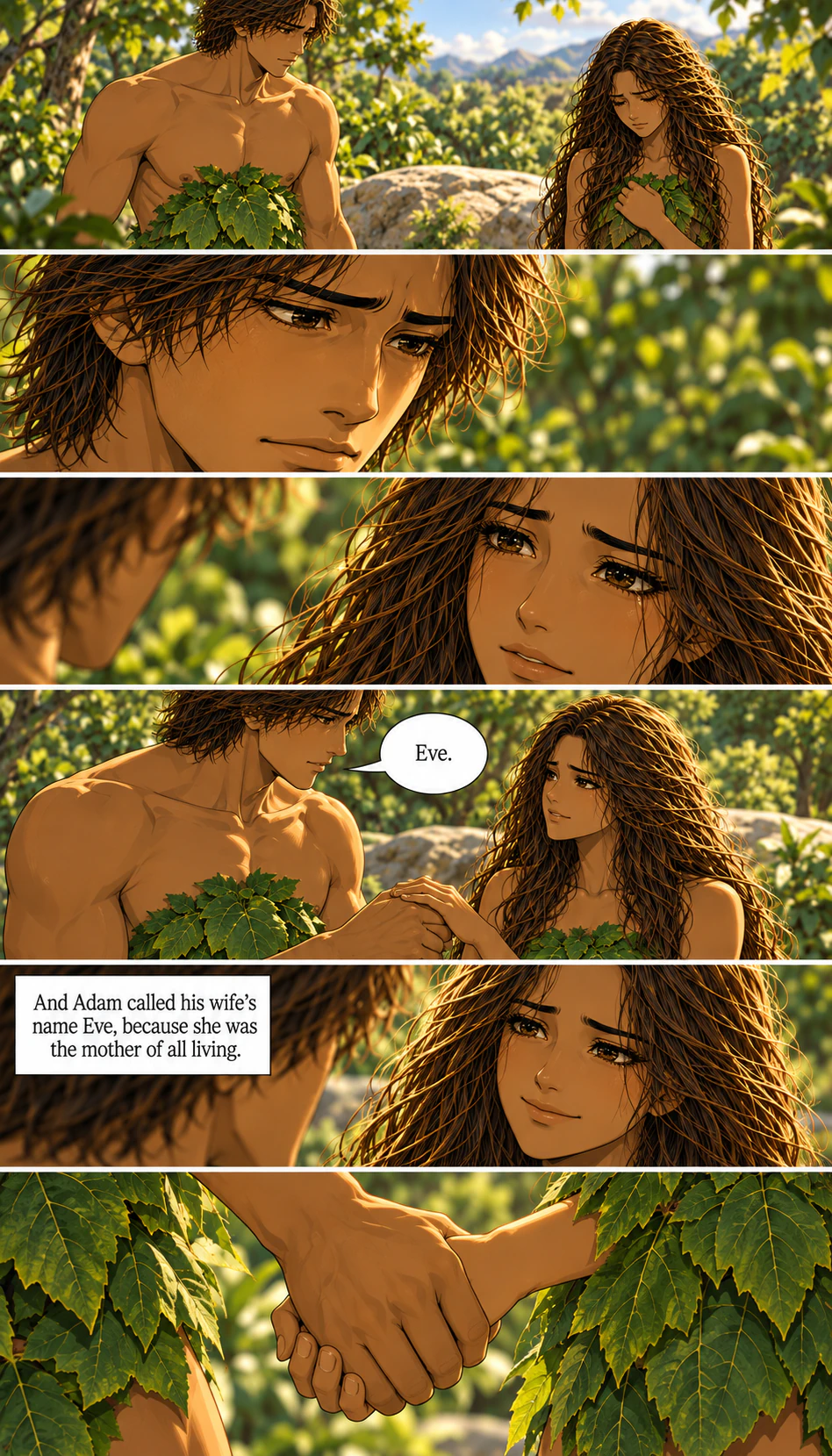 Genesis 3, illustrated section 13 of 17
