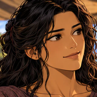 Illustrated portrait of Zillah