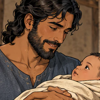 Illustrated portrait of Seth